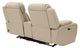 Leather Touch Power Zero Gravity Loveseat with Cooler Console and power headrest -4