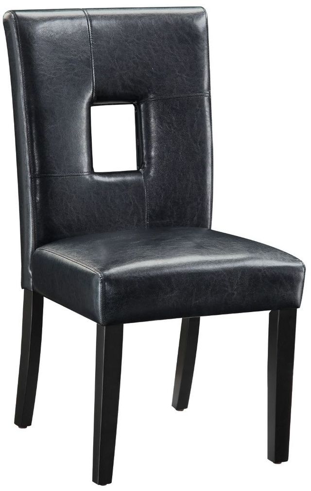 Coaster® Shannon 2-Piece Black Side Chairs-0