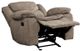 Homelegance® Bastrop Brown Manual Glider Reclining Chair-3