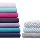 Olliix by Intelligent Design Teal Full Cotton Blend Jersey Knit All Season Sheet Set-2
