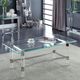 Furniture of America® Beaumaris Chrome Coffee Table-1