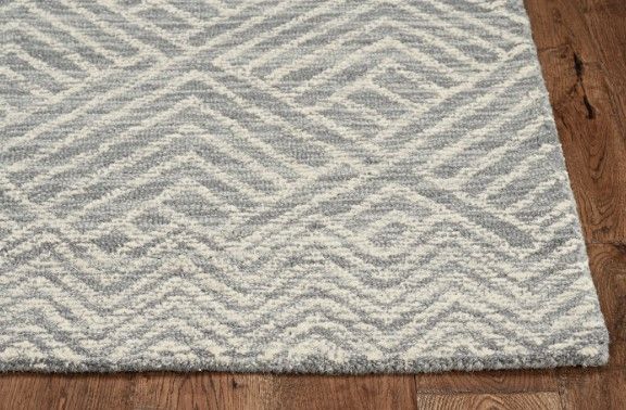 KAS Rugs Hudson Blue Boho 5'x7' Area Rug-1