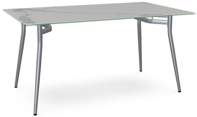 Amisco Customizable Alys 60" Italian Porcelain Top with Rectangular Table Base-0