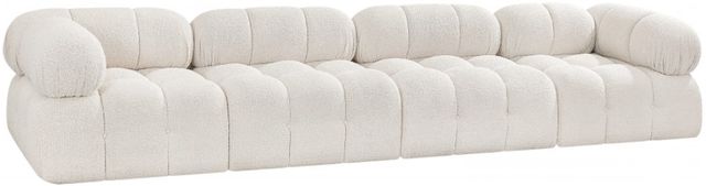 Meridian Furniture Ames 4-Piece Cream 136" Sofa-0