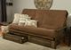 Kodiak Furniture Tucson Marmont Mocha/Rustic Walnut Queen Storage Futon with Mattress-4