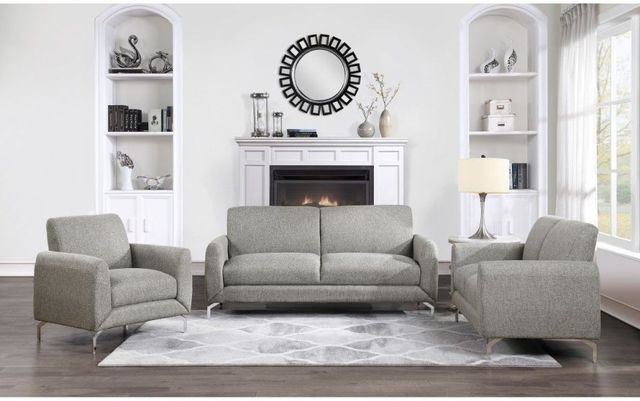 Homelegance® Venture Gray Loveseat-1