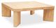 Moe's Home Collection Oregon Blonde Square Coffee Table -0