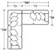 Jackson Furniture Mammoth 2-Piece Smoke Right Side Facing L-Shape Sectional-4