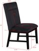 Crown Mark Sebastian Black Dining Side Chair-2