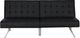 dhp furniture® Emily Black Convertible Futon-4