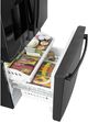 GE® 36" 25.6 Cu. Ft. High-Gloss Black Freestanding French Door Refrigerator-4