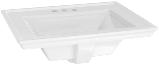 American Standard Town Square® S White Drop-In Sink with 4" Centerset-0