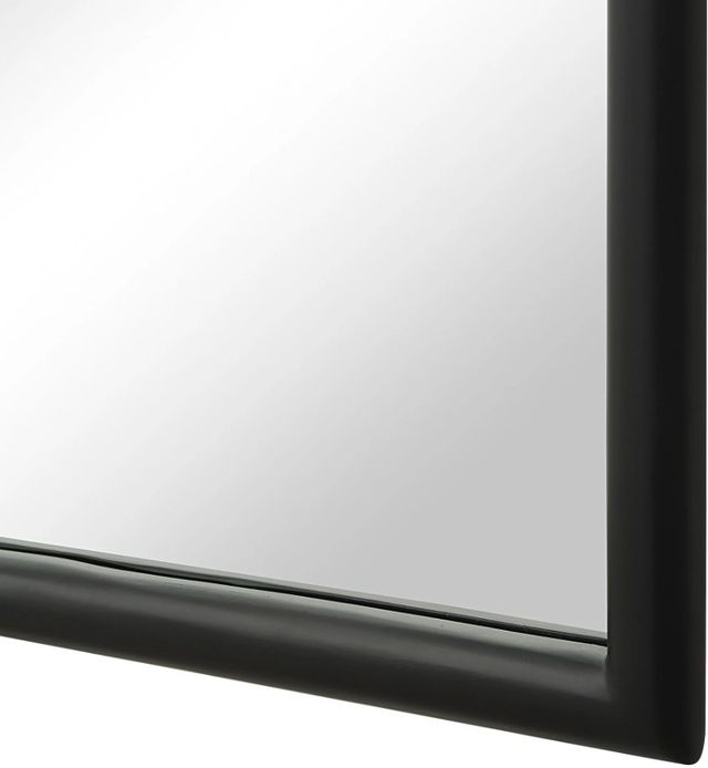 Renwil® Trellis Matte Black Full Length Mirror-4