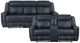 Homelegance® Littleton 2-Piece Black Power Reclining Living Room Seating Set-0