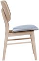 New Classic® Home Furnishings Oscar 2-Piece White Ash Dining Chair-3