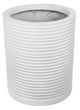 A & B Home White Cylinder Planter-0
