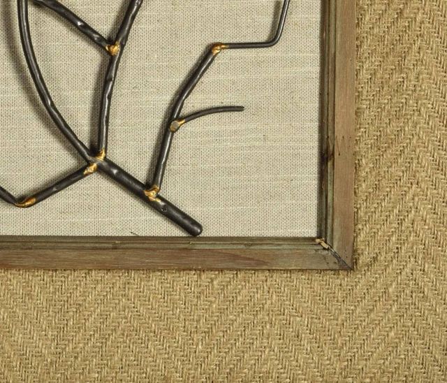 Classy Art 2-Piece Black/Gray Framed Sticks Wall Art Set-1