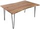Jofran Inc. Nature's Edge Natural Dining Table with Black Base-2