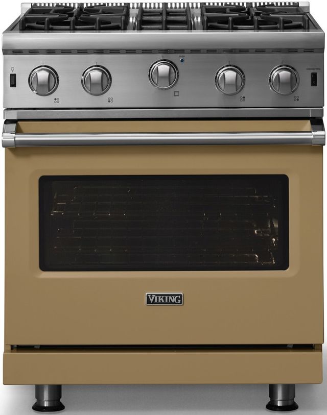Viking® 5 Series 30" Golden Hour Liquid Propane Pro Style Gas Range-3