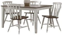 Liberty Furniture Al Fresco 5-Piece Graphite/Whitestone Dining Set