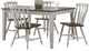 Liberty Furniture Al Fresco 5-Piece Graphite/Whitestone Dining Set-0