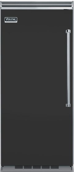 Viking® 5 Series 36 in. 22.8 Cu. Ft. Cast Black Column Refrigerator