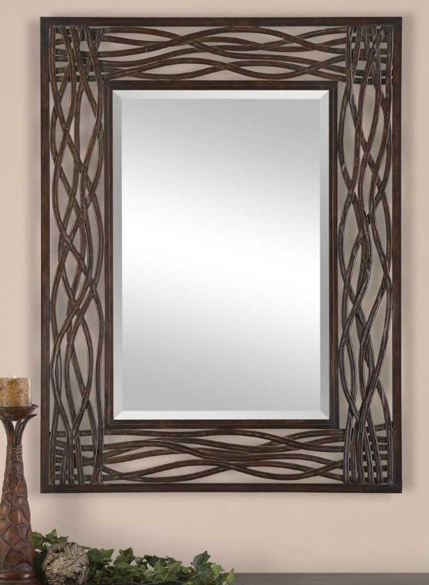 Uttermost® Dorigrass Mocha Brown Mirror-1