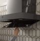 GE Profile™ 36" Black Stainless Steel Wall Hood-2