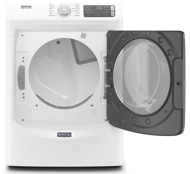 Maytag® 7.3 Cu. Ft. White Electric Dryer-1