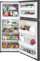 Frigidaire® 28 in.17.6 Cu. Ft. Brushed Steel Freestanding Top Freezer Refrigerator-4