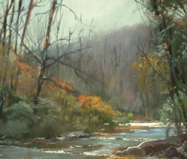 Classy Art Downstream by Roger Bansemer Wall Art-2