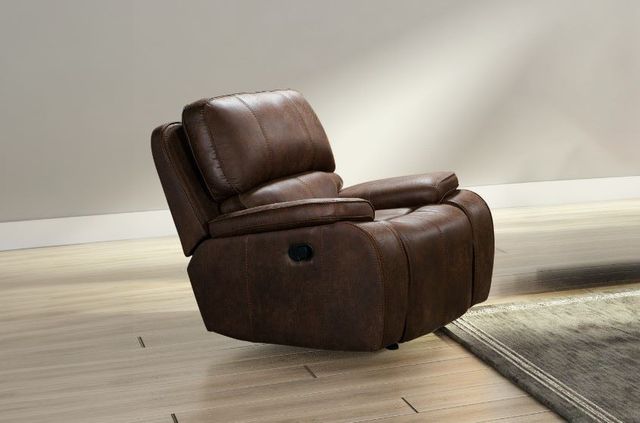 New Classic® Home Furnishings Brookings Brown Manual Glider Recliner-1