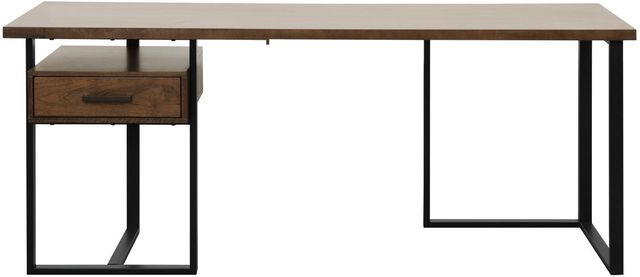 Homelegance® Sedley Rustic Black/Walnut Return Desk-2