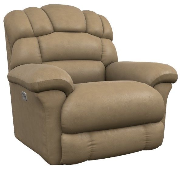 La-Z-Boy® Randell Silt Power Rocking Recliner with Headrest and Lumbar-0