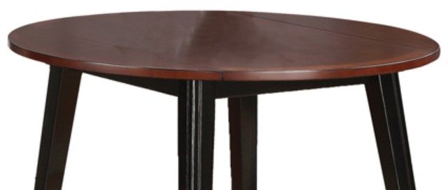 American Wholesale Furniture Black/Cherry Dining Table-1