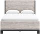 Benchcraft® Vessalli Light Gray King Panel Bed-1