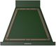 Ilve® Nostalgie II Noblesse 30" Emerald Green Wall Mounted Range Hood with Burnished Trim-0