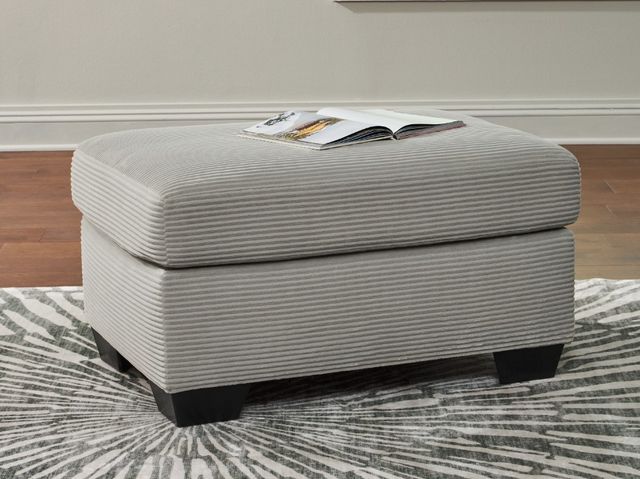 Signature Design by Ashley® Greenbriar Smoke Ottoman-3