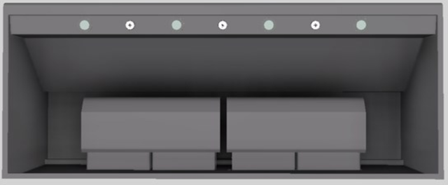 Vent-A-Hood® 60" Gunsmoke Wall Mounted Range Hood-2