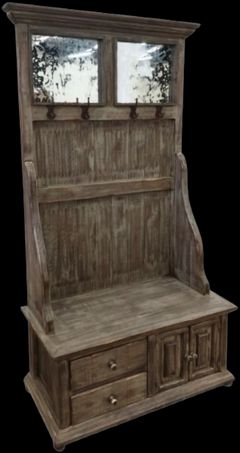 Horizon Home® Venecia Brown 87" Hall Tree