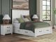 Signature Design by Ashley® Savonport Brown/White King Storage Panel Bed-1