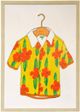 Stylecraft Green/Off-White/Orange/Yellow/White Wall Art-0