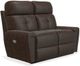 La-Z-Boy® Douglas Walnut Leather La-Z-Time® Power-Recline™ Full Reclining Loveseat With Power Headrest-0