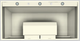 Vent-A-Hood® Designer Series 48" Biscuit Wall Mounted Range Hood-2