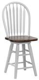 TEI St. Helen Gray/Walnut 24" Swivel Barstool-0