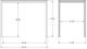 Amisco Customizable Azilis 54" Rectangular Bar Height Pub Table with 0.5" Taupe Glass Top-2