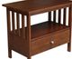 John Thomas Furniture® Home Accents Espresso Mission TV Stand-1