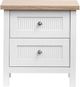 Magnussen Home® Windmill Harbour Sand/White Whisp Drawer Nightstand-2