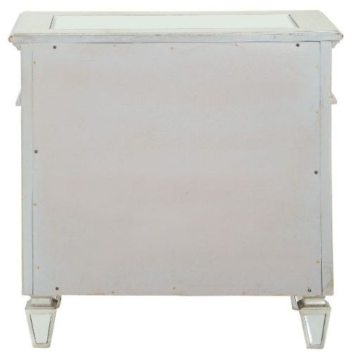 ACME Furniture Varian Silver 2-Drawer Nightstand-3