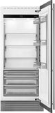 Smeg 36" 21.5 Cu. Ft. Panel Ready Built-In Column Refrigerator-1
